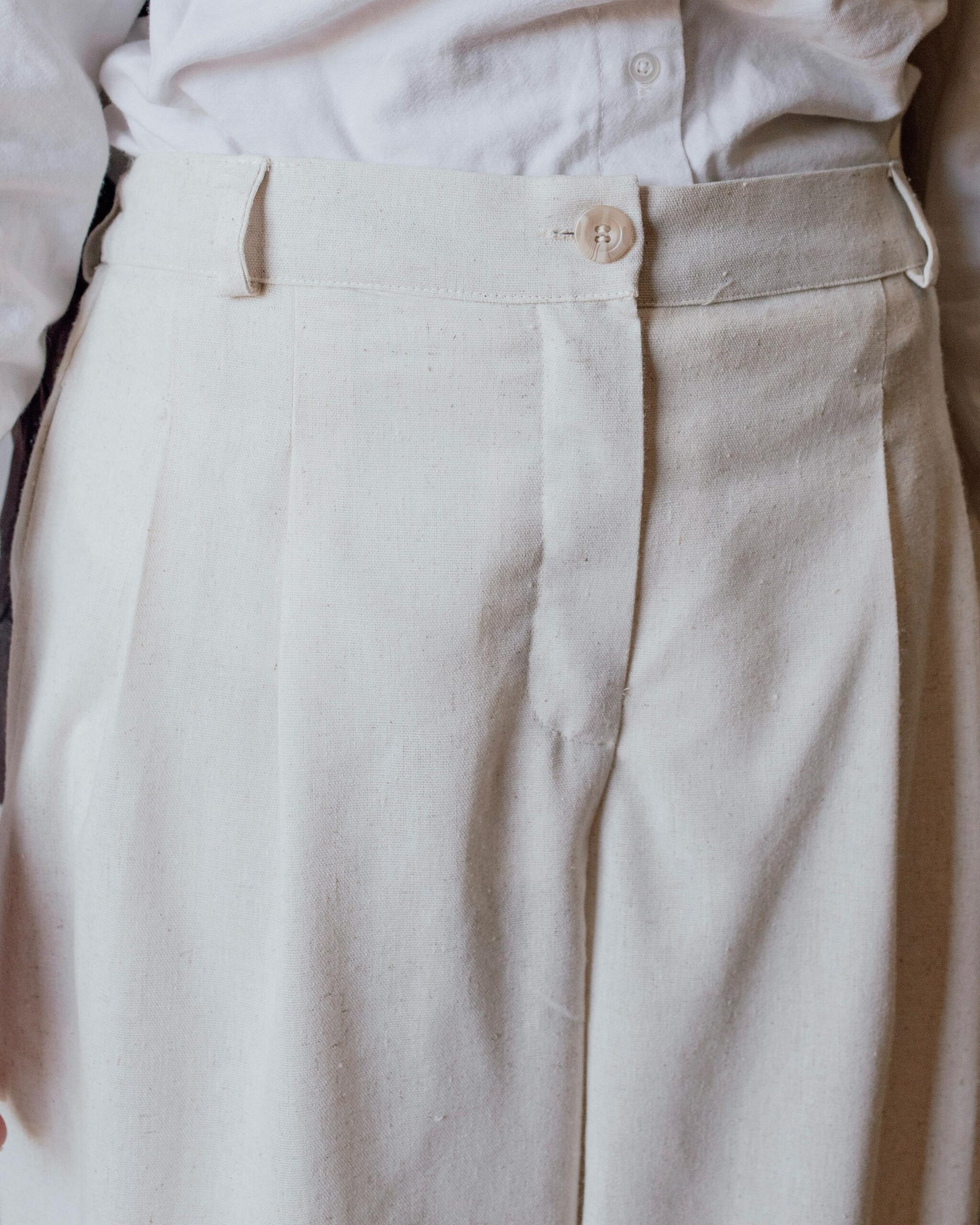 Eline Linen Set - Beige - Image 5